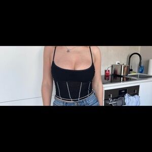 Urban Outfitters Black Camisole Top